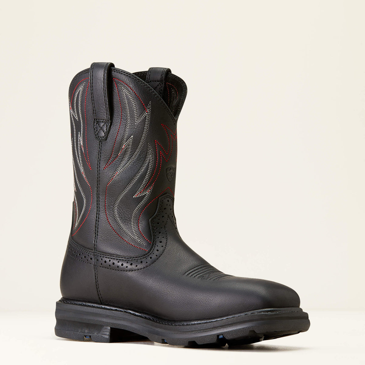 Sierra Shock Shield Wide Square Toe Steel Toe Work Boot - Ariat Exclusive