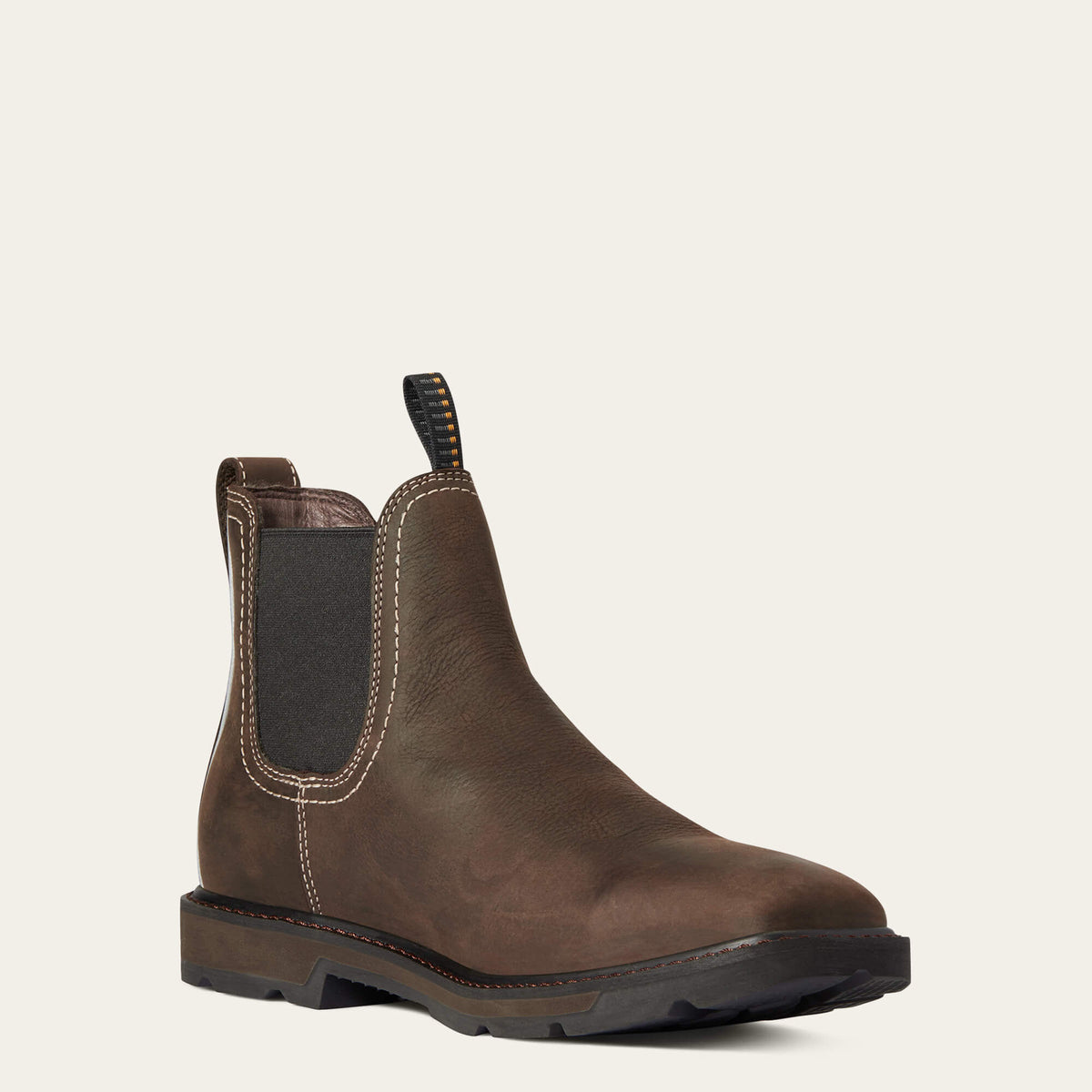 Groundbreaker Chelsea Wide Square Toe Waterproof Work Boot - Ariat Best Seller