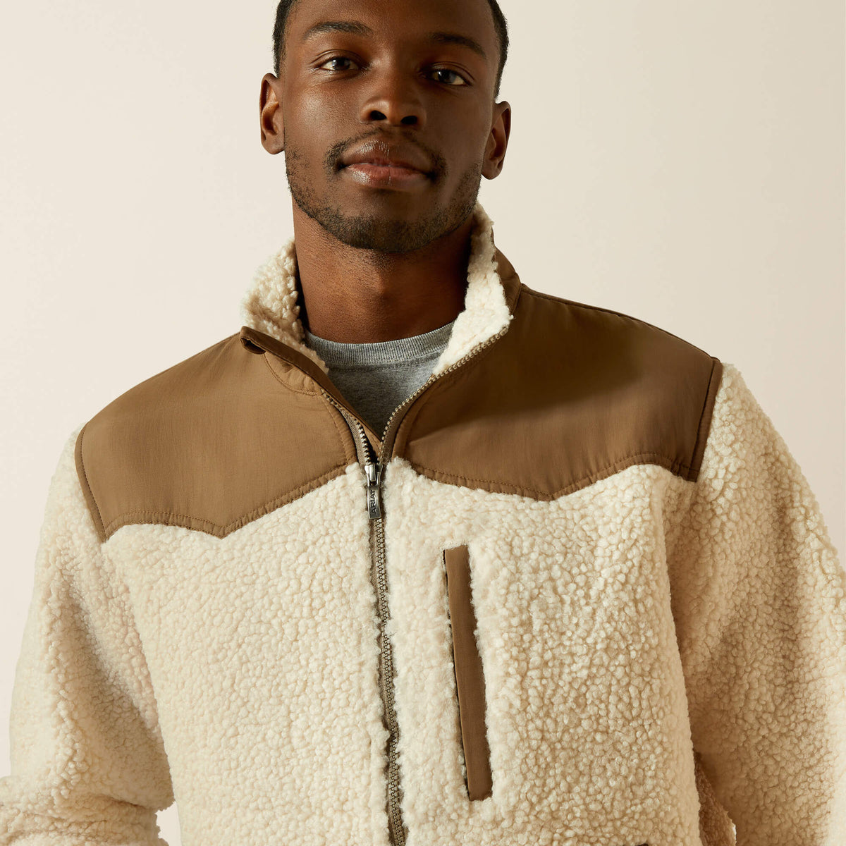Western Sherpa Jacket - Ariat Exclusive