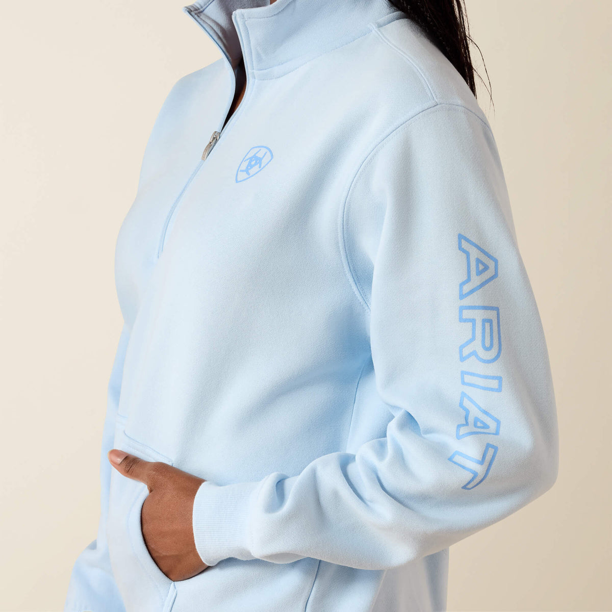 Foundation Logo 1/2 Zip Sweatshirt - Ariat Recommended