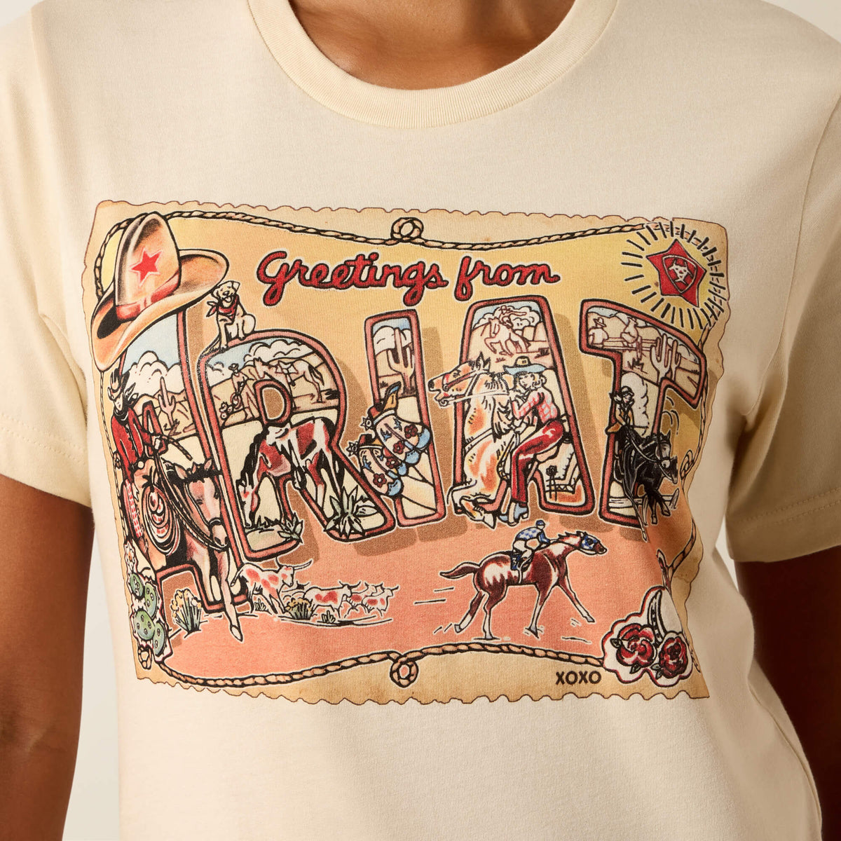 Ariat x XOXO Postcard T-Shirt - Ariat Discount