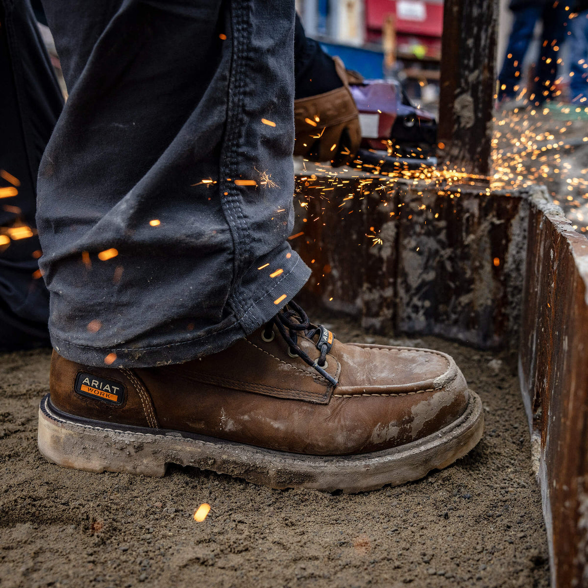 Rebar Lift 6" Waterproof Composite Toe Work Boot - Ariat New