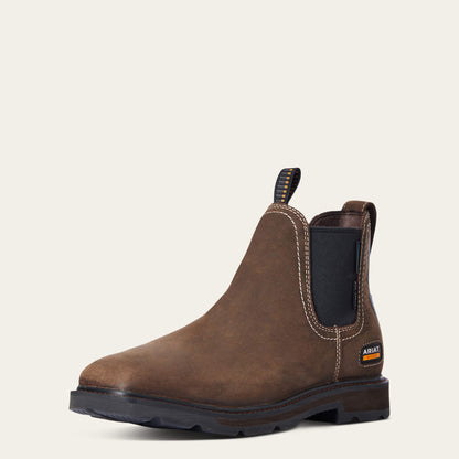 Groundbreaker Chelsea Wide Square Toe Waterproof Steel Toe Work Boot - Ariat Latest