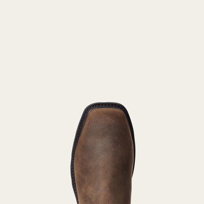 Groundbreaker Chelsea Wide Square Toe Waterproof Steel Toe Work Boot - Ariat Latest