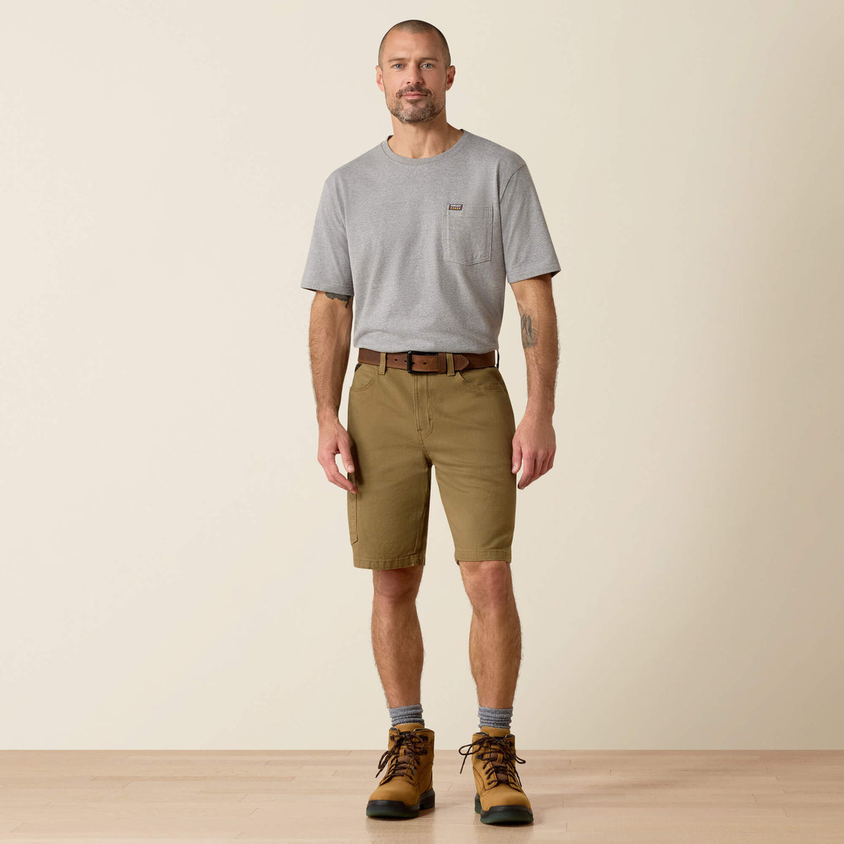 Rebar DuraStretch Made Tough 10" Short - Ariat Great Value