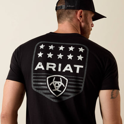 Ariat Stripe Patriotic Badge T-Shirt - Ariat Top Pick