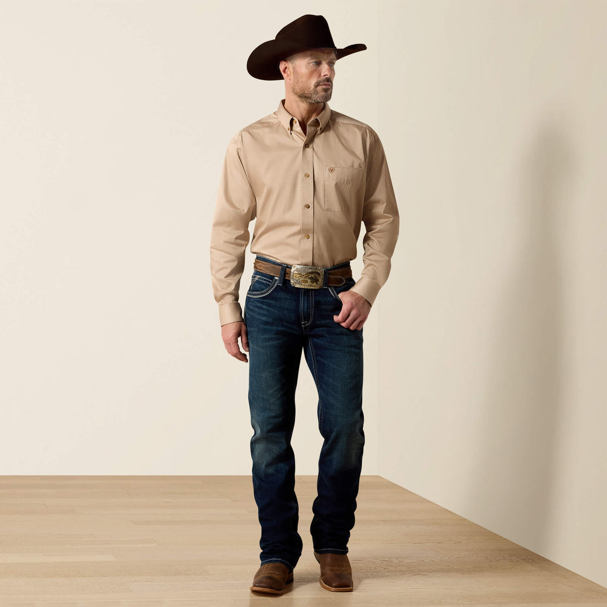 Solid Twill Classic Fit Shirt - Ariat Trusted