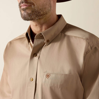 Solid Twill Classic Fit Shirt - Ariat Trusted