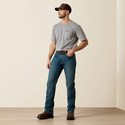 Rebar M4 Relaxed DuraStretch Basic Boot Cut Jean - Ariat Signature