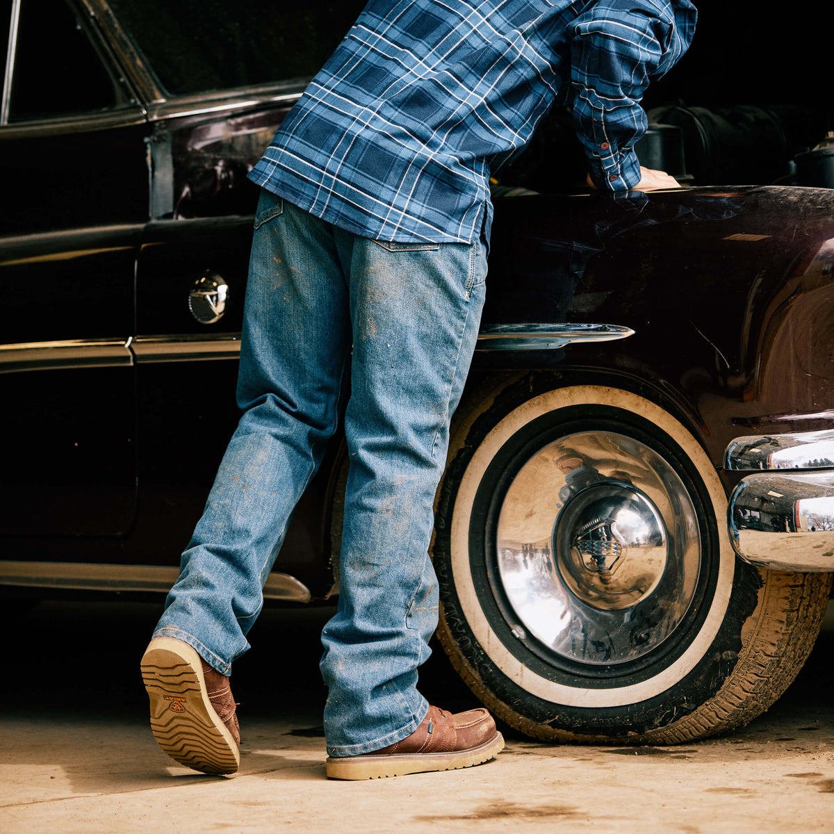 Rebar M4 Relaxed DuraStretch Basic Boot Cut Jean - Ariat Signature