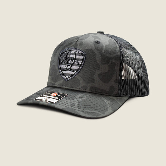 Camo Embroidery Shield Cap - Ariat Exclusive