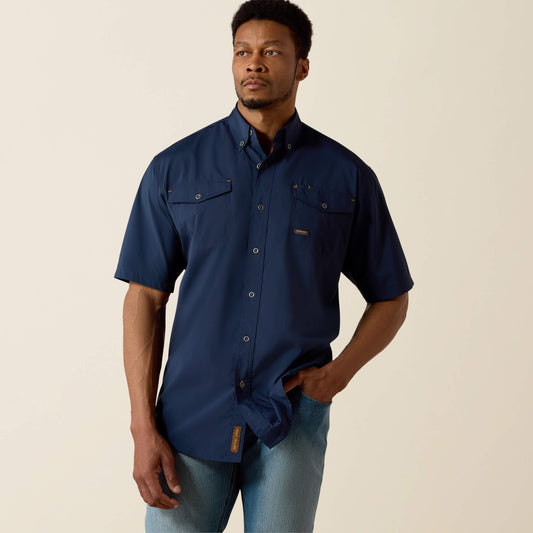Rebar Made Tough VentTEK DuraStretch Work Shirt - Ariat Popular