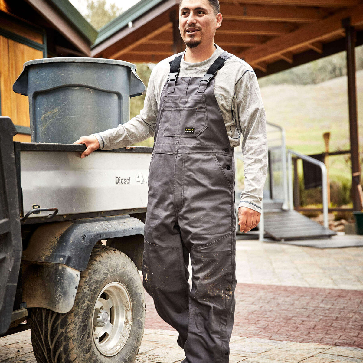 Rebar DuraCanvas Unlined Bib - Ariat Recommended