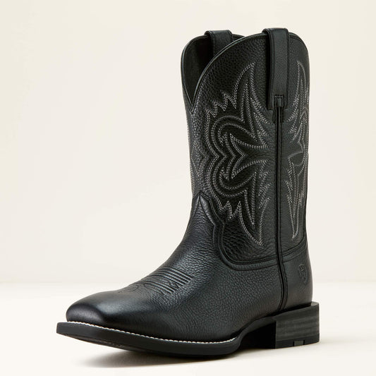 Western Big Rig Wide Square Toe Cowboy Boot - Ariat Trusted