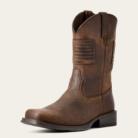 Rambler Patriot Western Boot - Ariat Recommended
