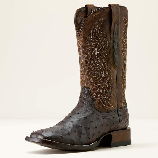 Classic Cash Wide Square Toe Western Boot - Ariat Premium