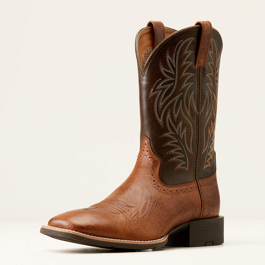 Sport Western Wide Square Toe Cowboy Boot - Ariat Quality