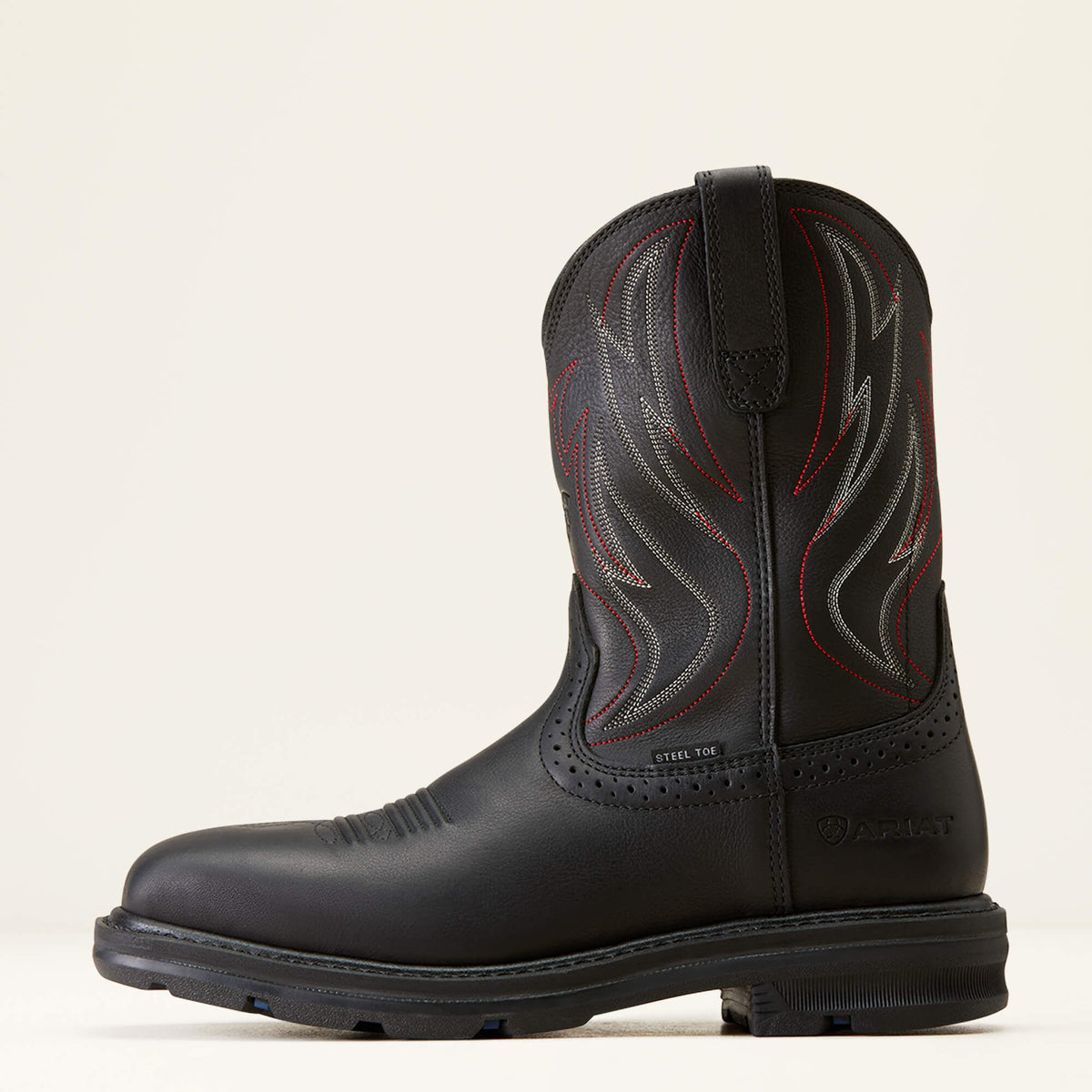 Sierra Shock Shield Wide Square Toe Steel Toe Work Boot - Ariat Exclusive