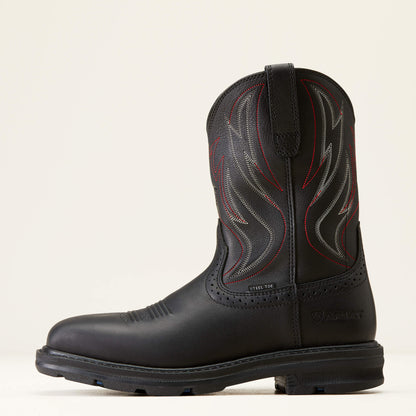 Sierra Shock Shield Wide Square Toe Steel Toe Work Boot - Ariat Exclusive