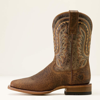Rock Ridge Wide Square Toe Western Boot - Ariat Discount