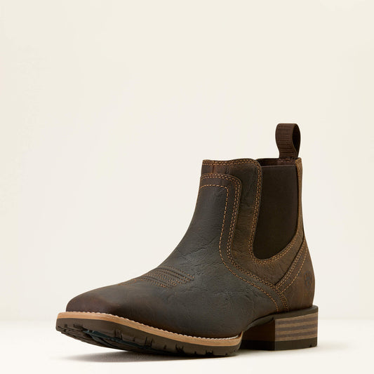 Hybrid Low Boy Wide Square Toe Chelsea Boot - Ariat Premium
