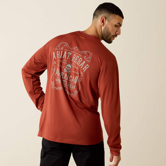Rebar Heat Fighter Label Long Sleeve T-Shirt - Ariat Customer Favorite