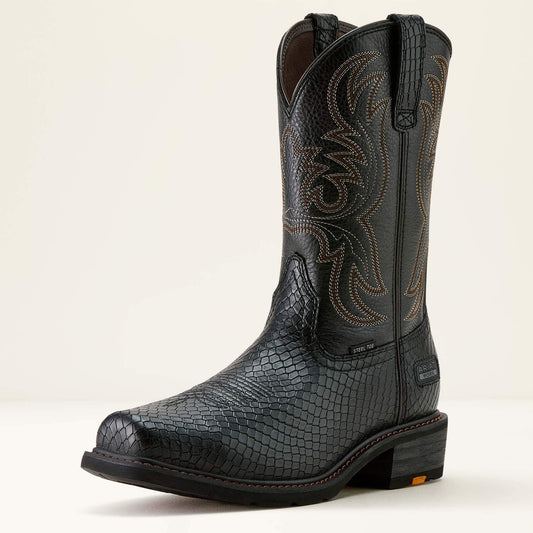 Ironside Square Toe Steel Toe Work Boot - Ariat Recommended
