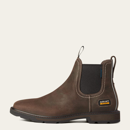Groundbreaker Chelsea Wide Square Toe Waterproof Work Boot - Ariat Best Seller