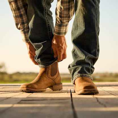 Hybrid Low Boy Wide Square Toe Chelsea Boot - Ariat Top Pick