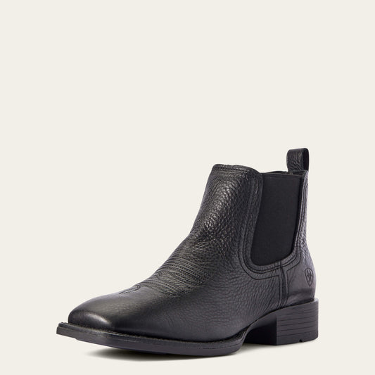 Booker Chelsea Wide Square Toe Western Boot - Ariat Customer Favorite