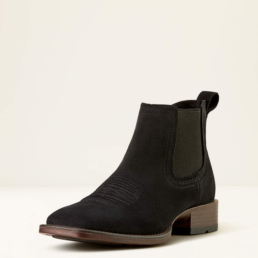 Booker Chelsea Wide Square Toe Western Boot - Ariat Trusted