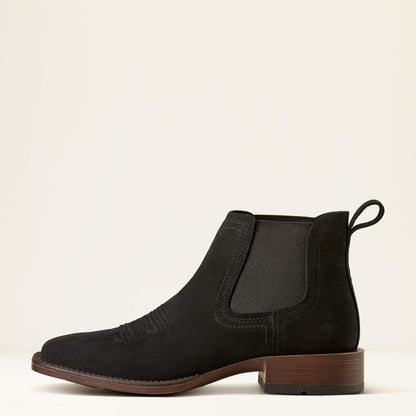Booker Chelsea Wide Square Toe Western Boot - Ariat Trusted