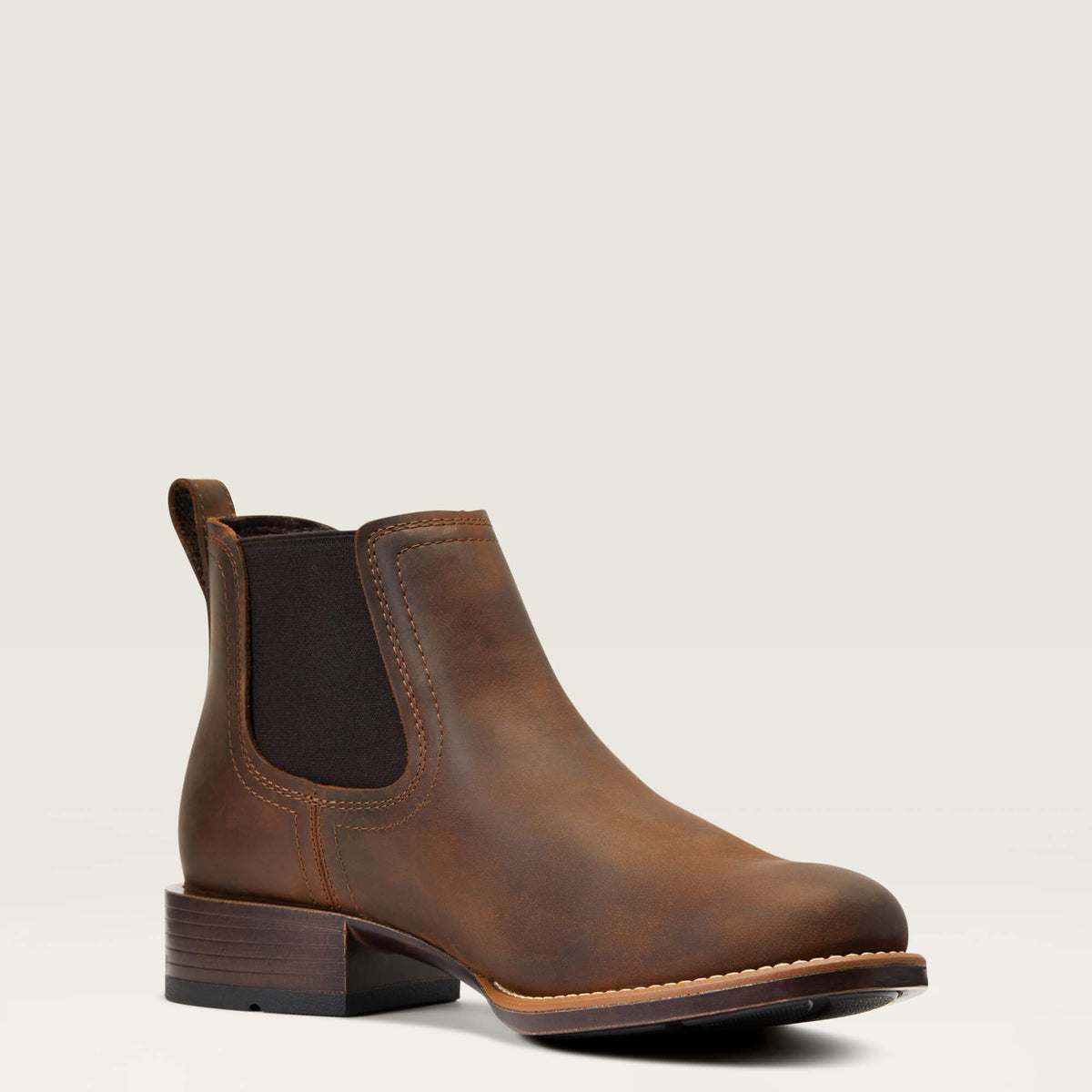 Booker Chelsea Round Toe Western Boot - Ariat Essential