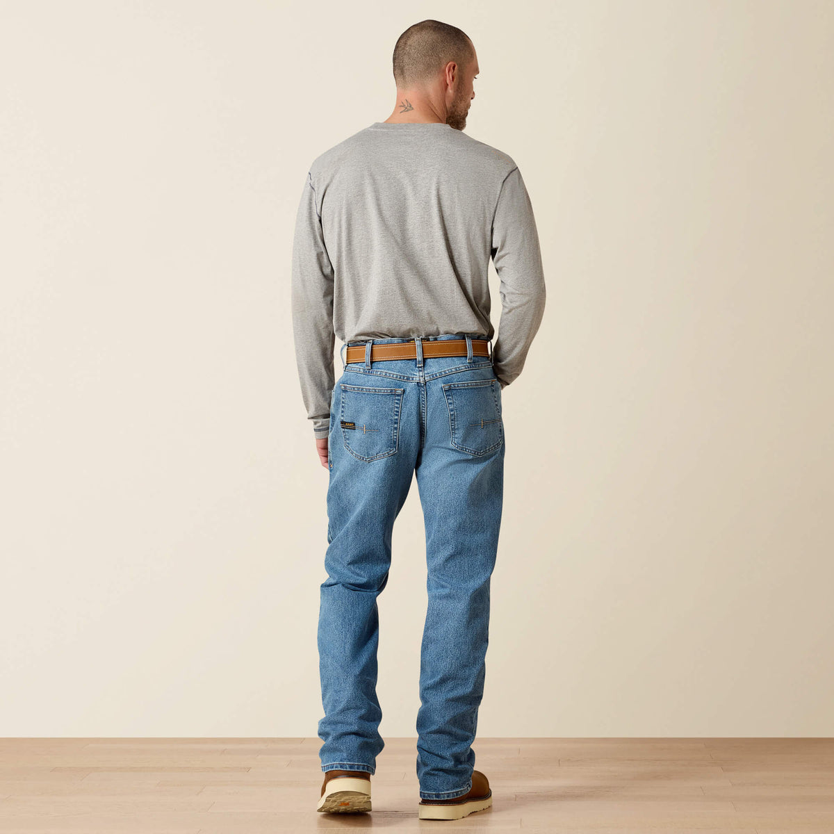 Rebar M4 Relaxed DuraStretch Basic Boot Cut Jean - Ariat Trusted