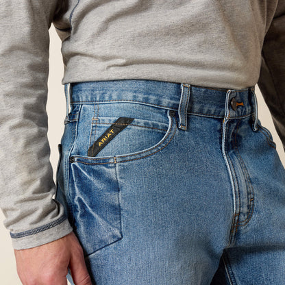 Rebar M4 Relaxed DuraStretch Basic Boot Cut Jean - Ariat Trusted