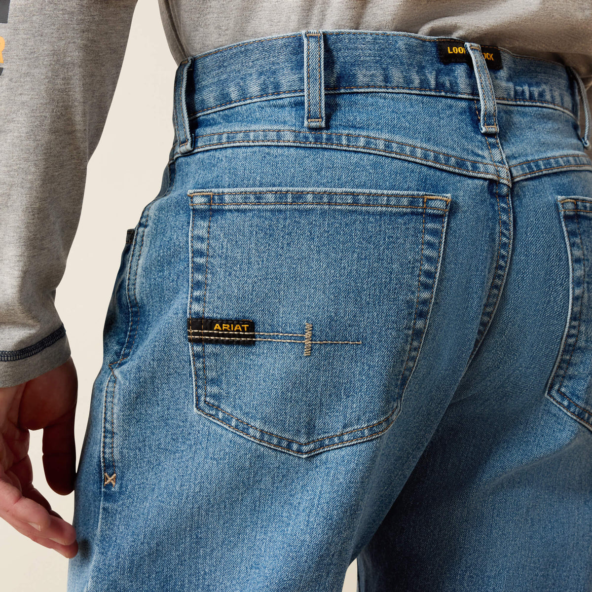 Rebar M4 Relaxed DuraStretch Basic Boot Cut Jean - Ariat Trusted
