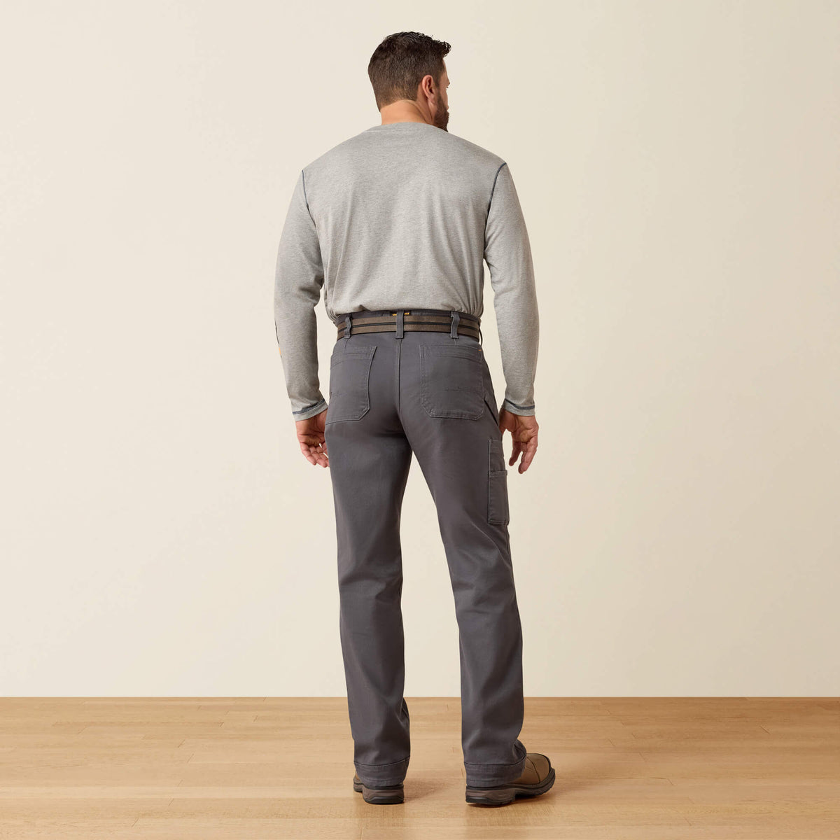 Rebar M4 Relaxed DuraStretch Washed Twill Dungaree Boot Cut Pant - Ariat Trending