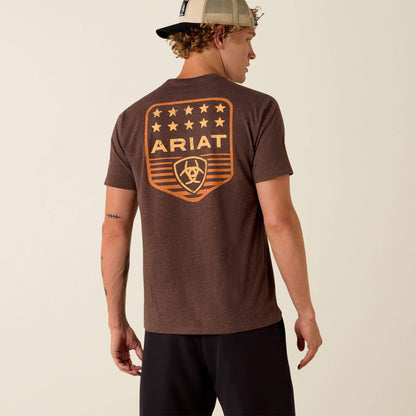 Ariat Stripe Patriotic Badge T-Shirt - Ariat Hot Sale