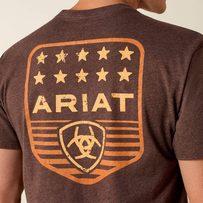 Ariat Stripe Patriotic Badge T-Shirt - Ariat Hot Sale