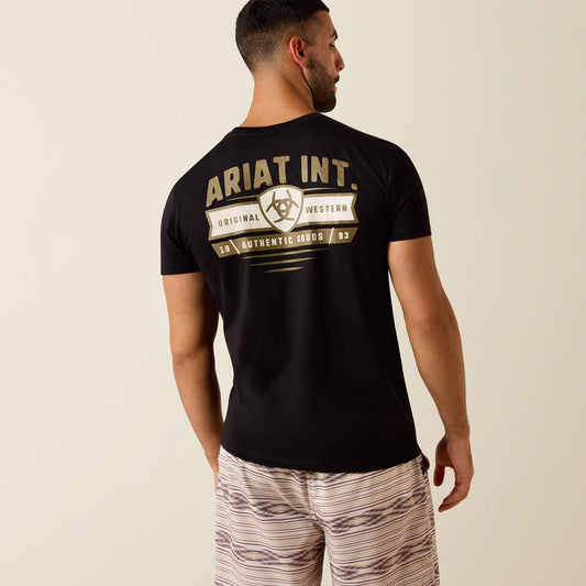 Ariat Banner Badge T-Shirt - Ariat Exclusive