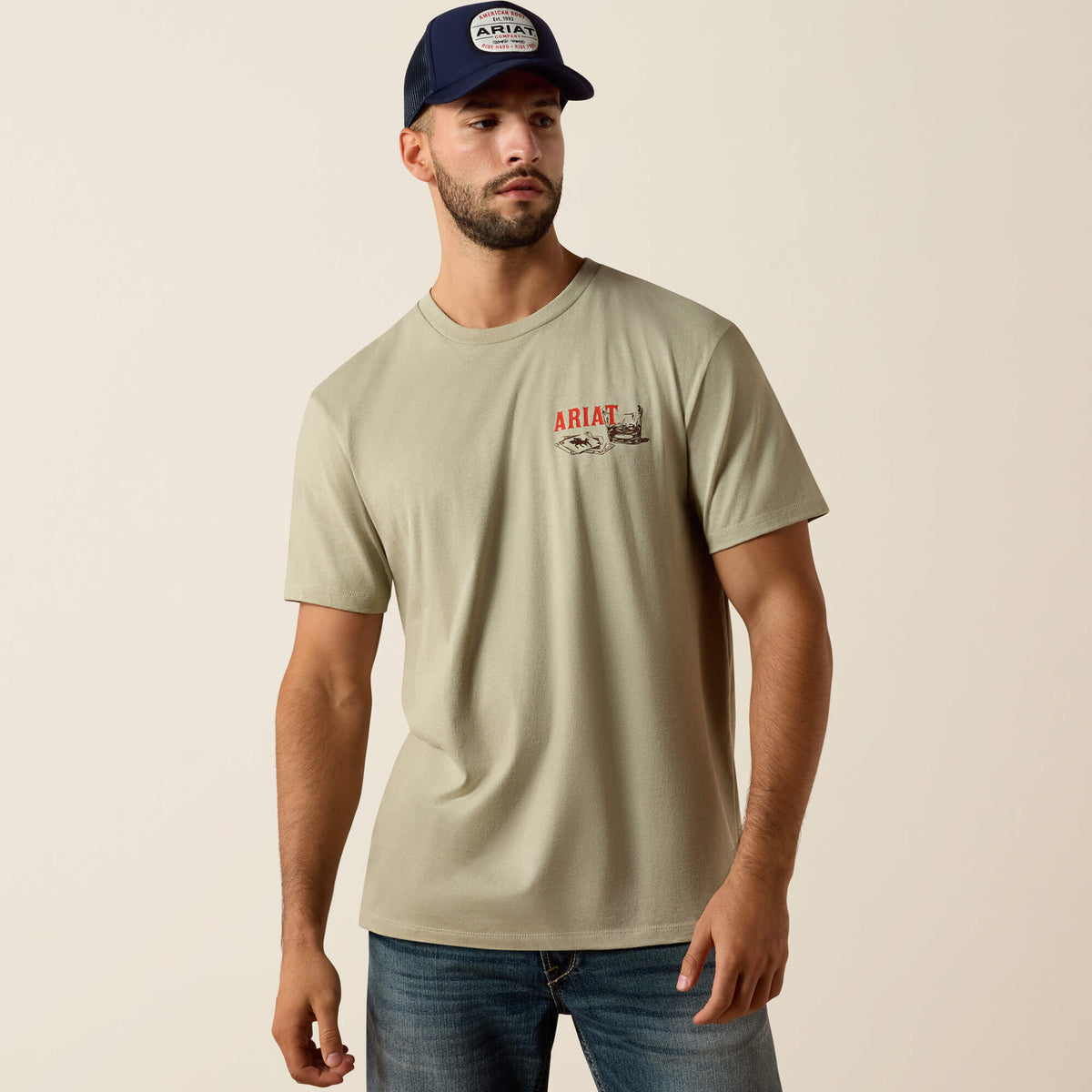 Ariat Whiskey Uno Classic Fit T-Shirt - Ariat Sale