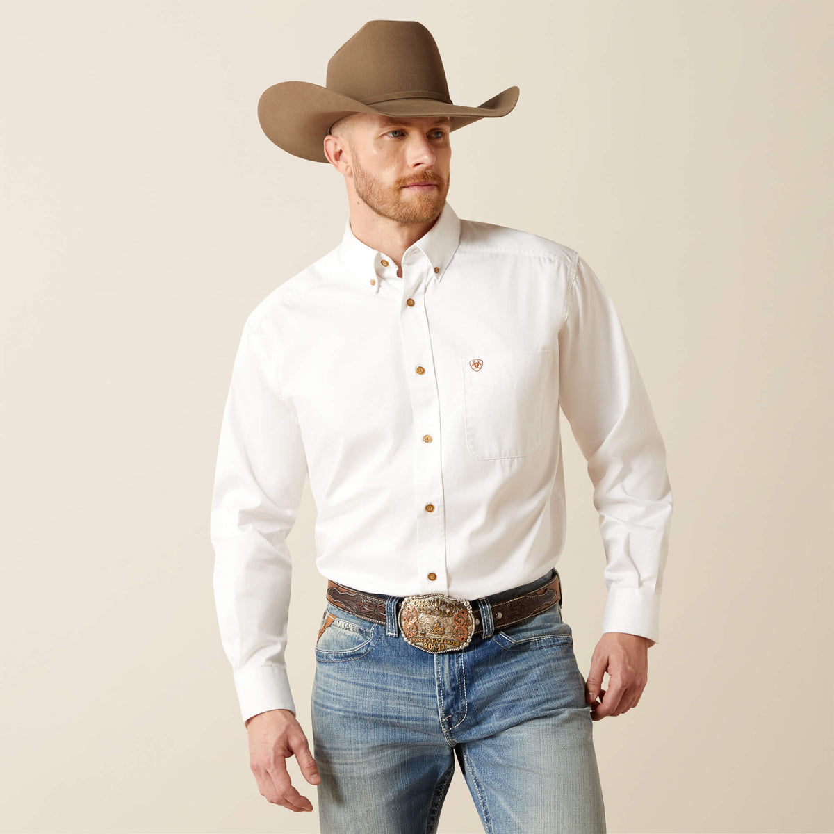 Solid Twill Classic Fit Shirt - Ariat Popular