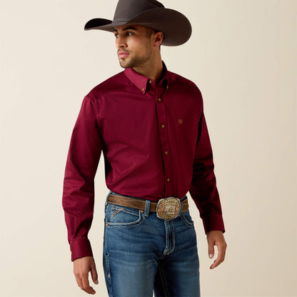 Solid Twill Classic Fit Shirt - Ariat Signature