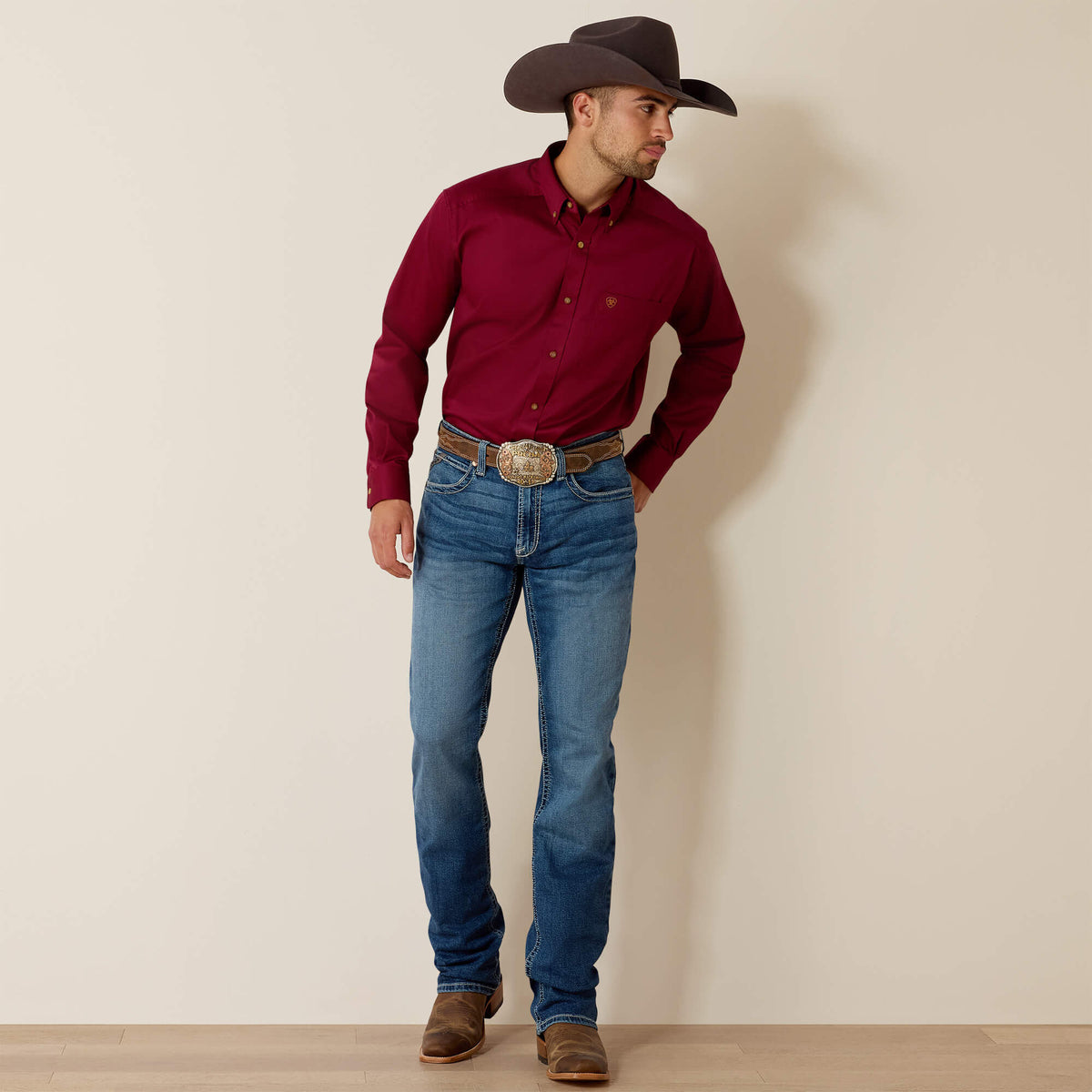 Solid Twill Classic Fit Shirt - Ariat Signature