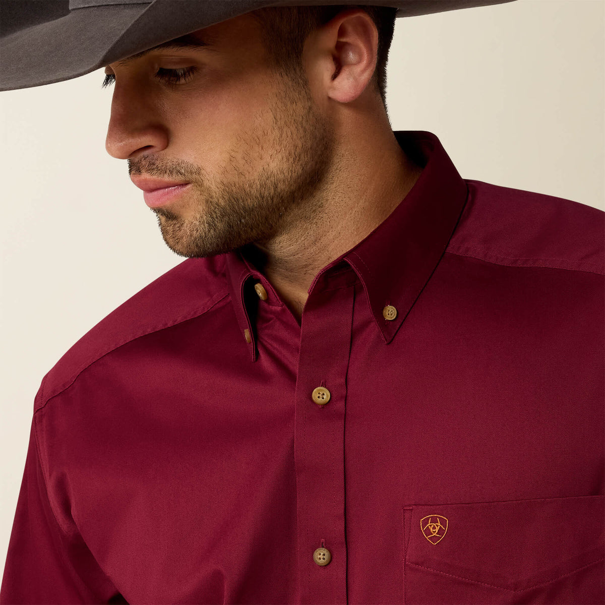 Solid Twill Classic Fit Shirt - Ariat Signature