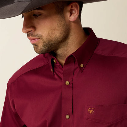Solid Twill Classic Fit Shirt - Ariat Signature