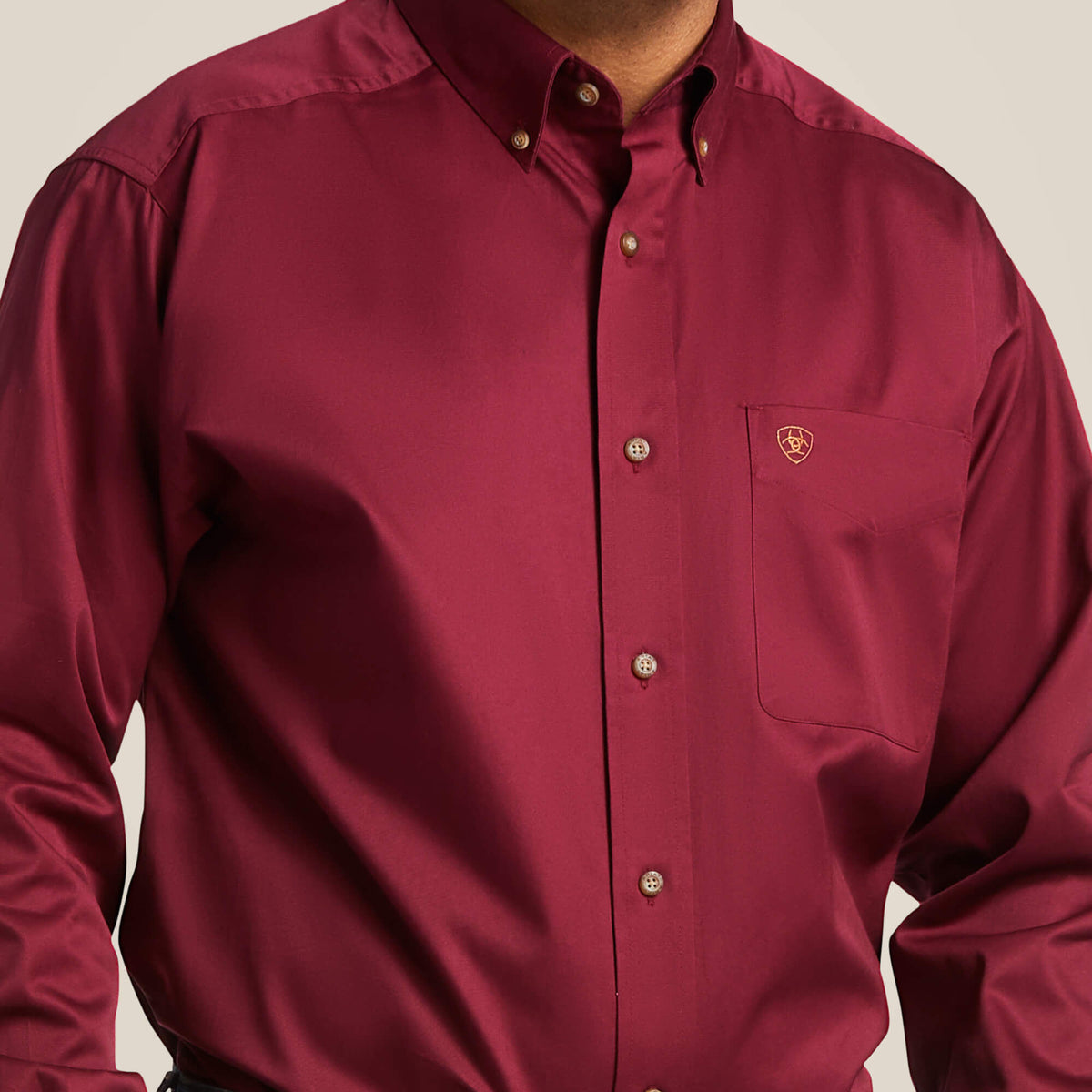 Solid Twill Classic Fit Shirt - Ariat Signature