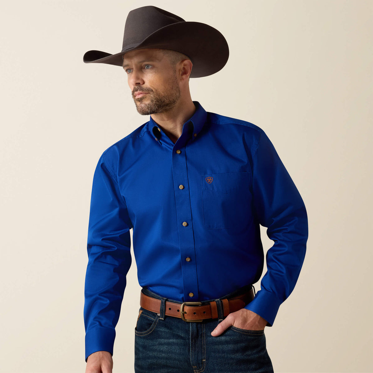 Solid Twill Classic Fit Shirt - Ariat Popular