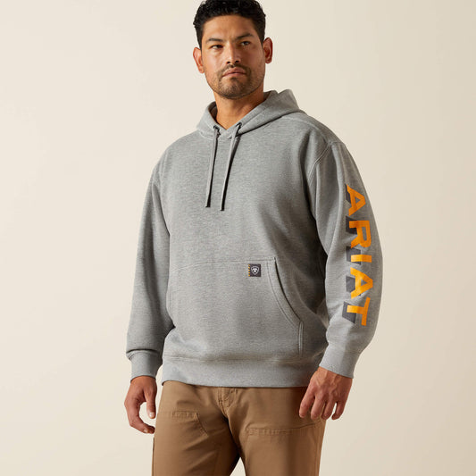 Rebar Lightweight Logo Hoodie - Ariat Trusted