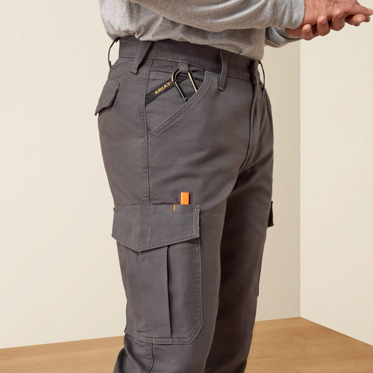 Rebar M4 Relaxed Made Tough Cargo Straight Pant - Ariat Signature